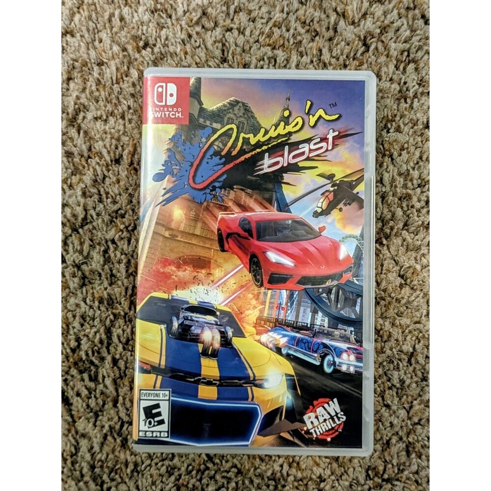 Cruis'n Blast (Nintendo Switch, 2021) - Complete in Case (CIB) Tested